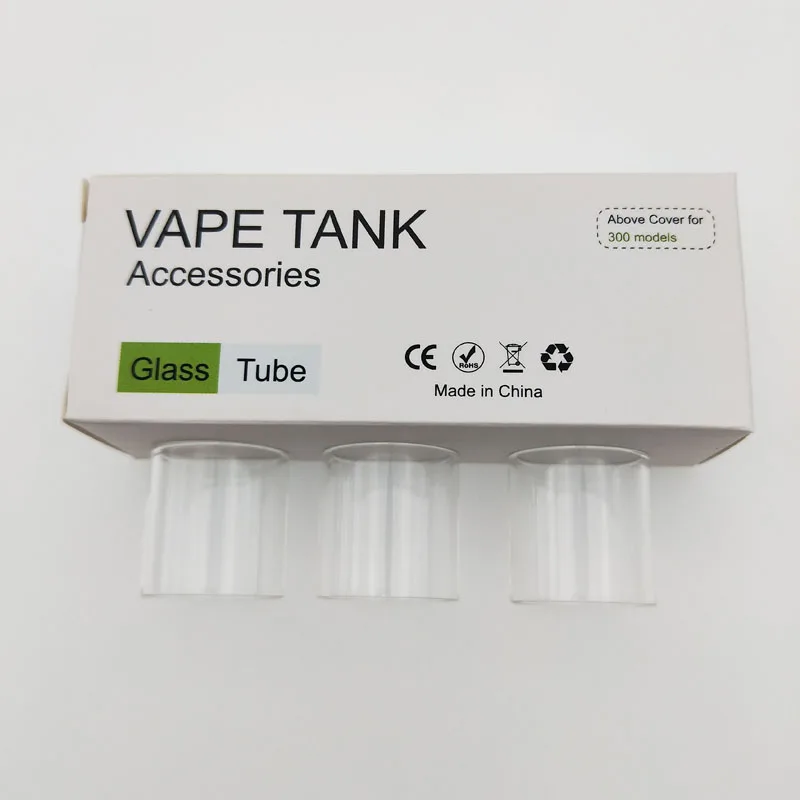 15 шт. сменная стеклянная трубка для Eleaf I JUST ONE/OPPO RTA/MELO RT25/MELO RT22/I 2/LEMO 3/ELLO Mini XL/ELLO
