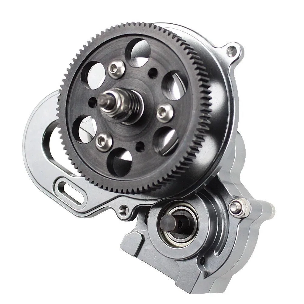 Коробка передач MEREPACCOR металлическая с шестерней для 1/10 Rc Crawler Axial Scx10 Upgrade Rc|Детали