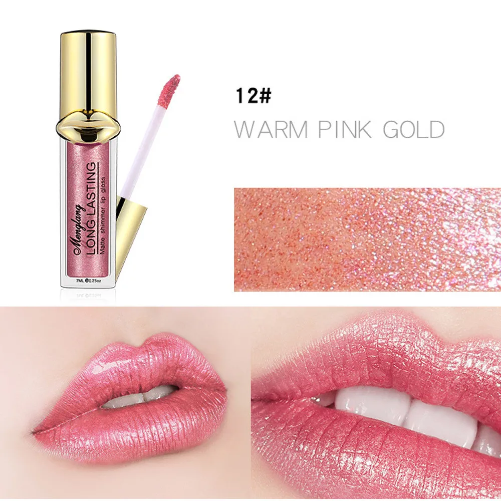 Водостойкая жидкая бархатная матовая губная помада макияж блеск для губ