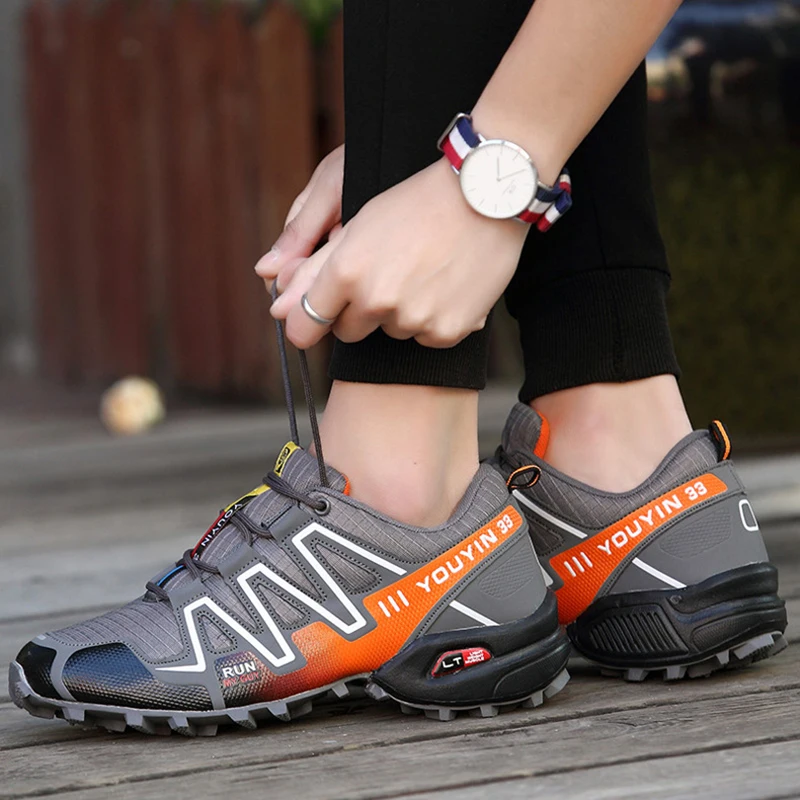 39 47открытый Пешие прогулки мужские кроссовки для отдыха на природе восхождения