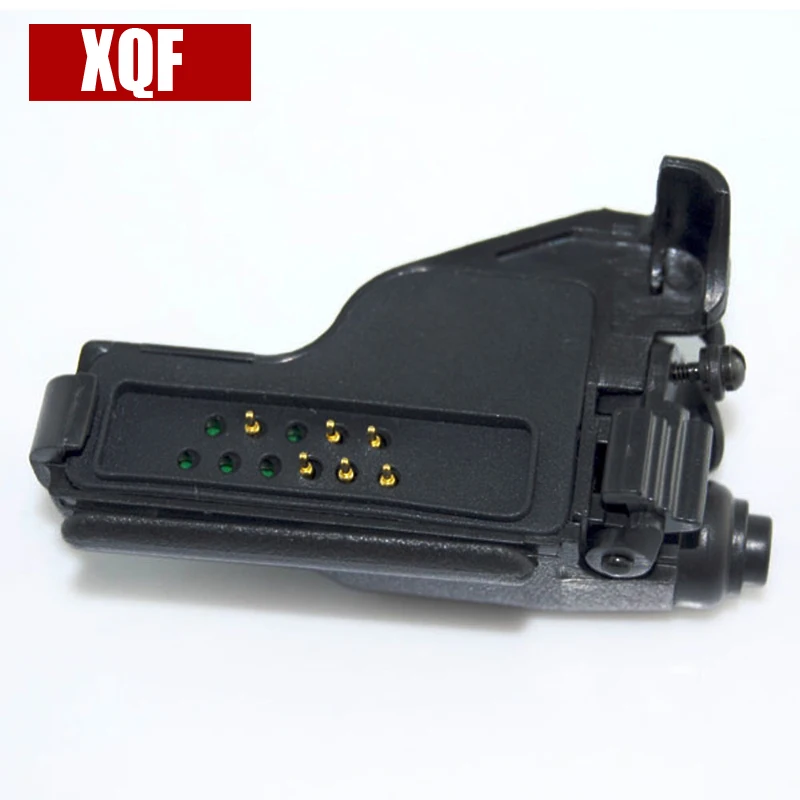 XQF аудио адаптер для MOTOROLA HT1000 Walkie talkie двухстороннее CB Ham радио|ham radio|motorola radio adapterradio