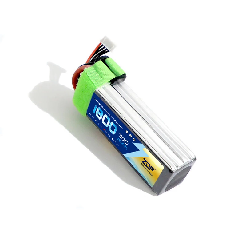 Батарея ZDF RC Lipo 2S 3S 4S 6S 7 4 V 11 1 v 14 8 22 2 1800mAh 30C 60C akku-батарея для радиоуправляемой