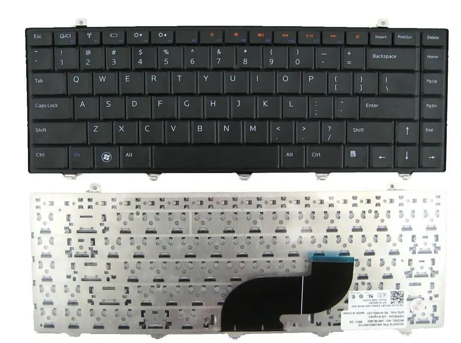 keyboard for Dell Inspiron 14z 1470 15z 1570 Studio 14 1440 1450 1457 1458 S1440 US/FRENCH/RUSSIAN/SPANISH inquire stock | Компьютеры и