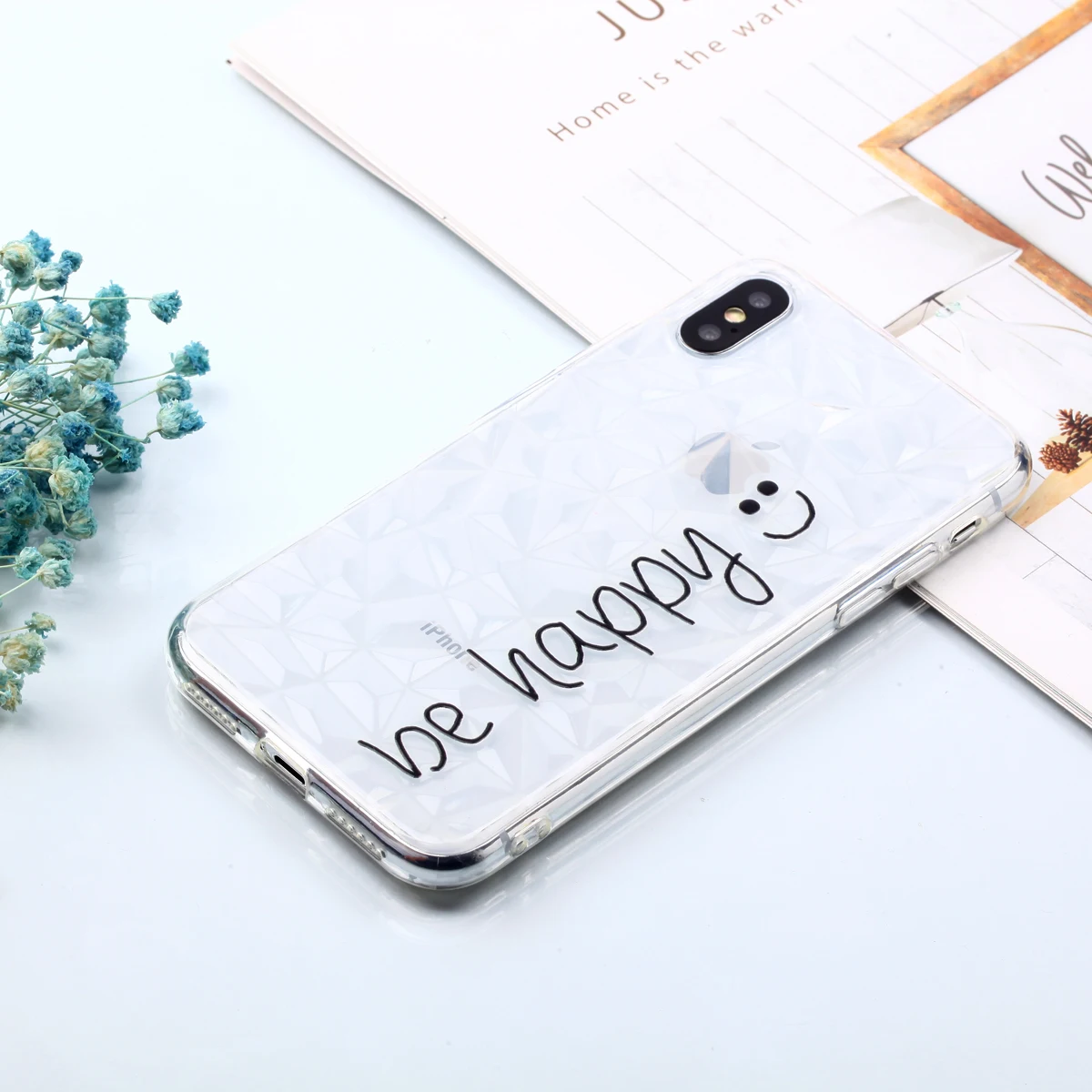 Fundas For iPhone X 8 7 Plus 6 S Phone Case Colorful Soft TPU Carcasas Back Cover New Design 2018 XS |