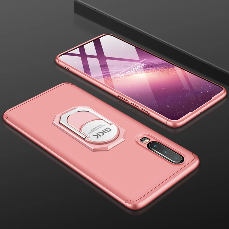 Чехол для huawei P30 Pro, роскошный защитный чехол с магнитным кольцом, ударопрочный чехол для huawei P20 Lite P10 Plus P9 Coque