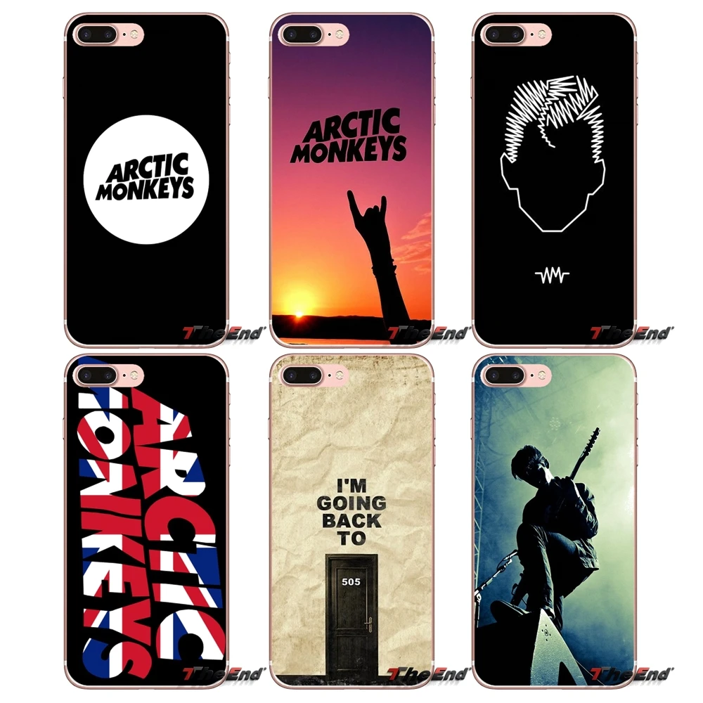Arctic Monkeys Logo Music Rock Band чехол для iPhone X 4 4S 5 5S 5C SE 6 6S 7 8 Plus Samsung Galaxy J1 J3 J5 J7 A3 A5 2016 2017|case for