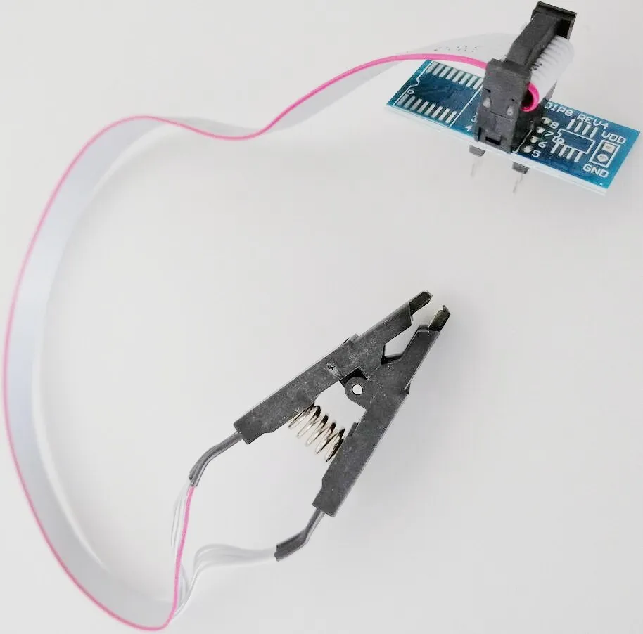 Бесплатная доставка SOP8 SOP 8 Clamp SOIC8 SOIC Clip для USB универсального программатора IC Socket