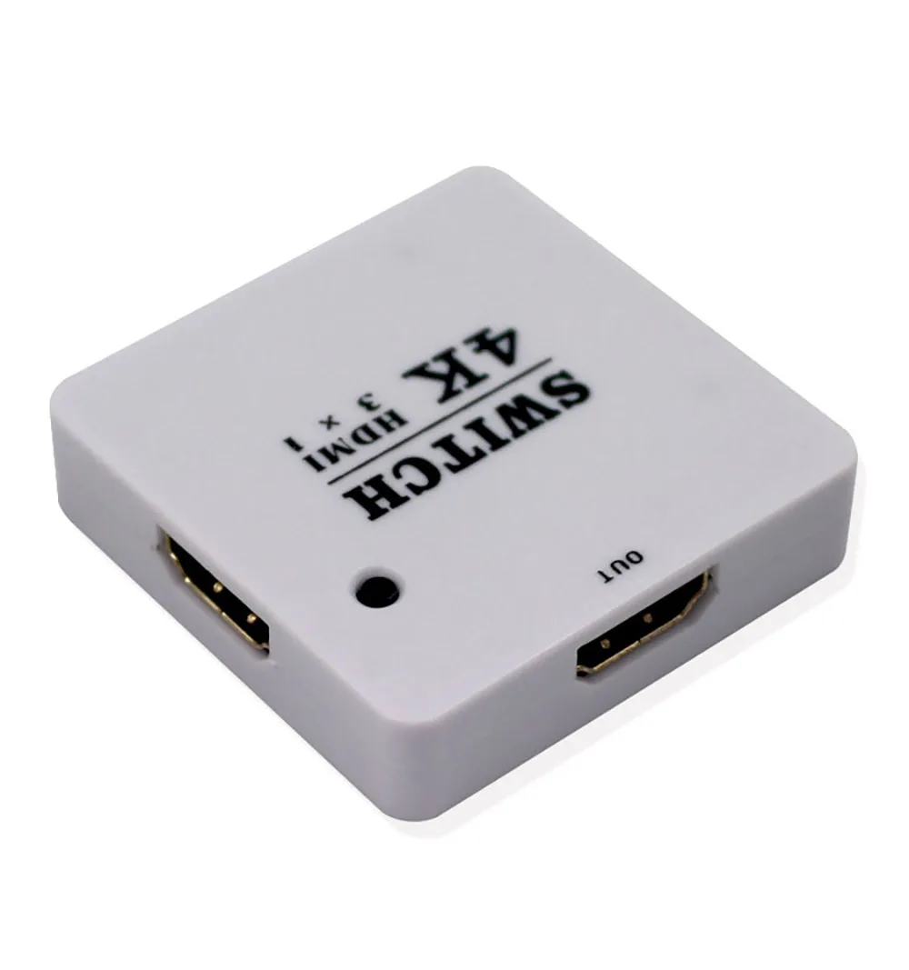 3 в 1 HDMI разветвитель порта концентратор коробка автоматический переключатель 3x1