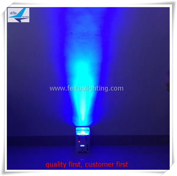 4/lot china wifi control 4x12w 6in1 rgbwa uv dmx battery powered led uplight or par light | Лампы и освещение