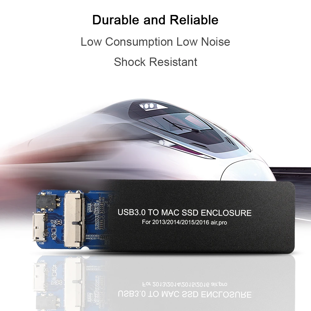 SSD Enclosure USB 3.0 to Hard Drive Reader Replacement for Macbook Air Pro Retina 2013 2014 2015 2016 | Компьютеры и офис