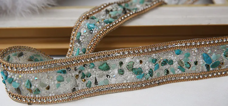 Аксессуары для свадебного платья Diy ткань аппликация патчи Кристалл горный