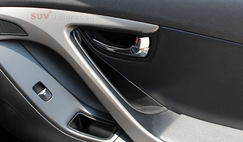 Для hyundai Elantra 2012 2015 пластиковые внутренние передние двери автомобиля Органайзер