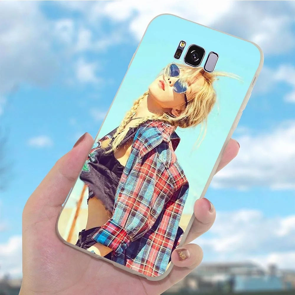 Мягкий ТПУ чехол для телефона Galaxy Samsung A7 Taeyeon Yoona SNSD A8 A3 A6 Plus A5 A9 A10 A20 A30 A40 A50 A71