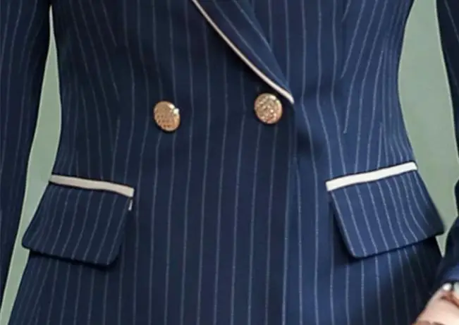 Женские офисные блейзеры в полоску повседневная одежда для работы топы gx1071 Осень