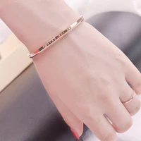 miara l direct sale titanium steel c bracelet watch accessories with adjustable c stainless steel bracelet free shipping