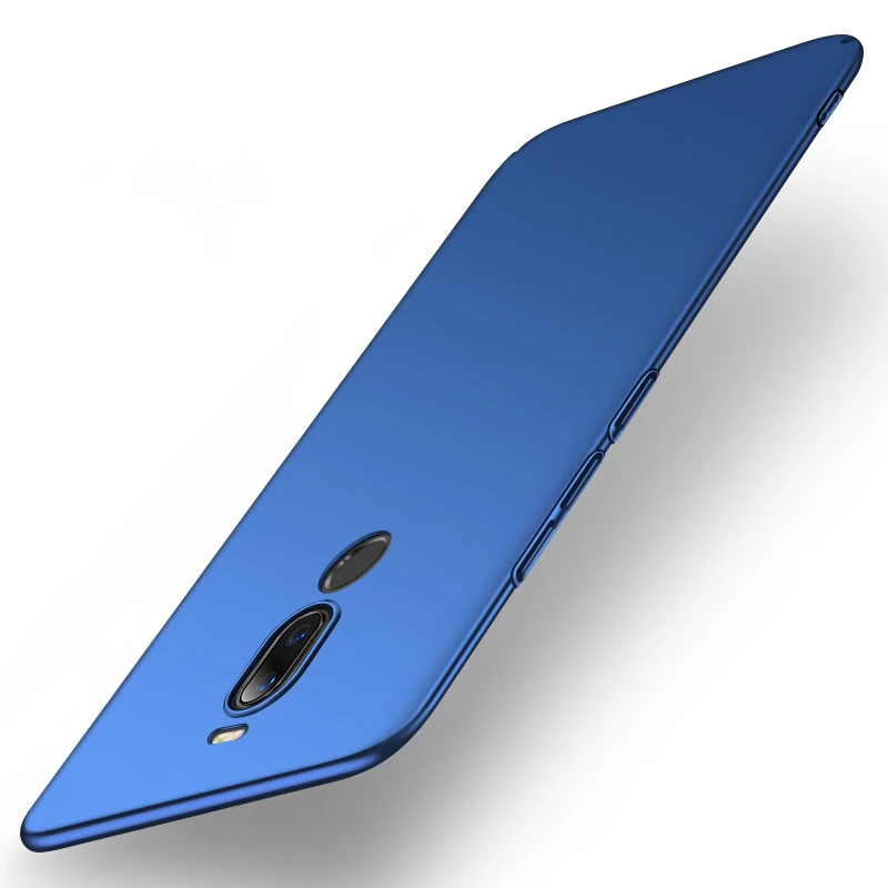 Для Meizu M6T чехол Meizu M6T глобальная версия тонкая матовая жесткая задняя крышка из ПК для Meizu M 6T M811H M811Q чехол для телефона s - Цвет: Синий