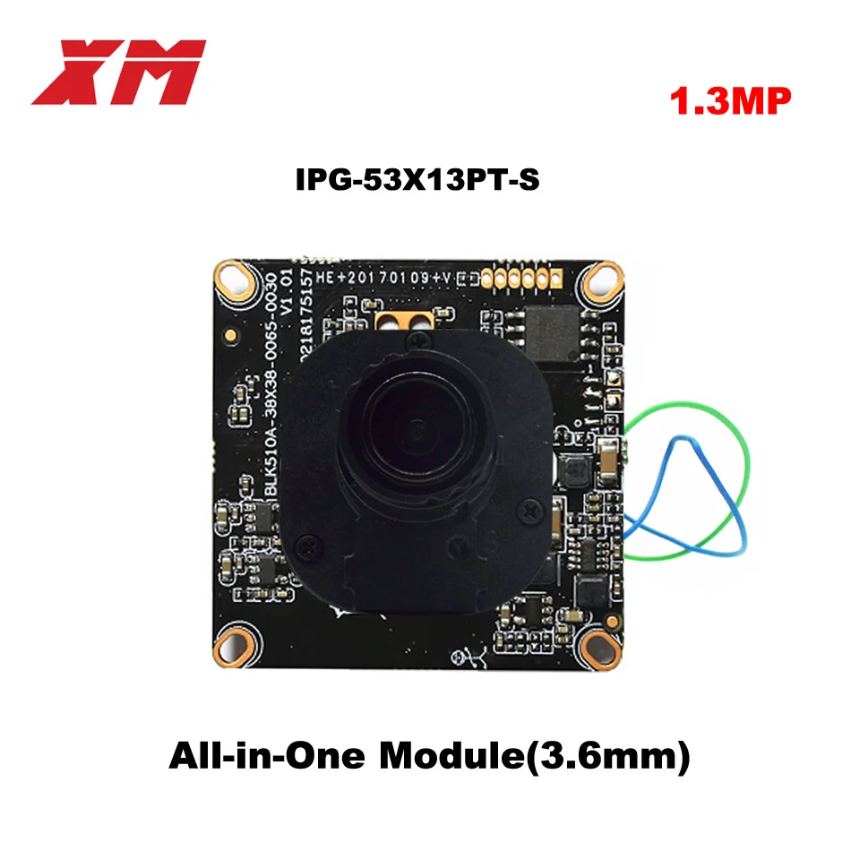 XM Новое поступление мегапиксельная 1 3 ip-камера зарядная Модульная плата 960 P