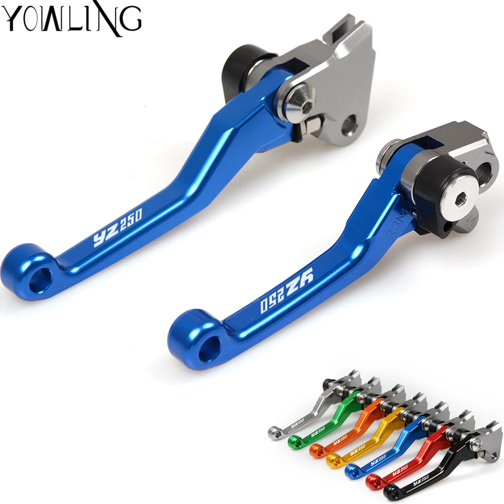 Для YAMAHA YZ125 YZ250 2001 2002 2003 2004 2005 2006 2007 2008 2009 Dirt Bike мотоцикл CNC Pivot тормоза сцепления