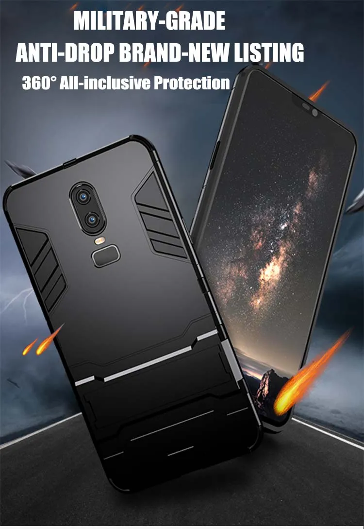Чехол для Oneplus 3, 3T, 5, 5, 6, 6, 7, 7T Pro one plus, 6 T, 7, Силиконовый противоударный защитный чехол для телефона из ПК+ ТПУ