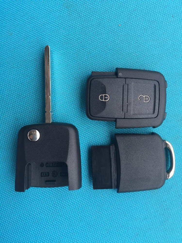 1 шт. Замена для Skoda Passat Polo Golf Jetta Bora Ibiza Leon Octavia Fabia 2/3 кнопок дистанционный Брелок