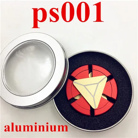 1 pc Aluminium Red 1 шт. Железный человек Tri-spinner колесо Спиннер металлический Железный человек ручной Спиннер EDC гироскоп Figet игрушка спинер для Autistress детей взрослых - Цвет: 1 pc Aluminium Red