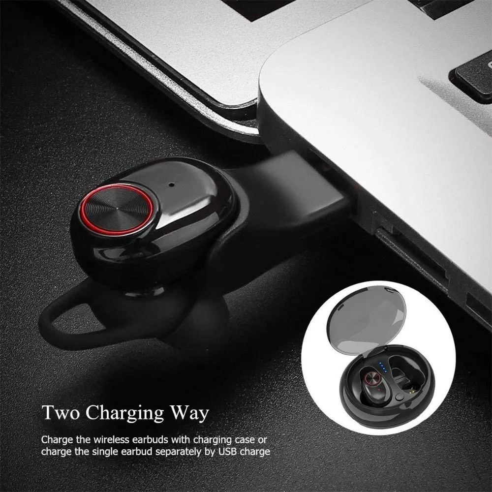 Двойные наушники TWS Bluetooth 5 0/4 2 гарнитура Беспроводные с громкой связью стерео