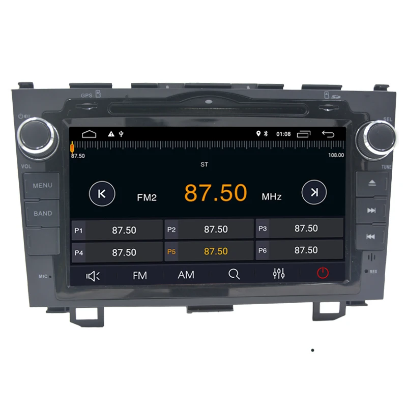8 дюймов Android 1 автомобильный dvd плеер для Honda CRV CR V 2006 2007 2008 2009 2010 2011 автомобильное