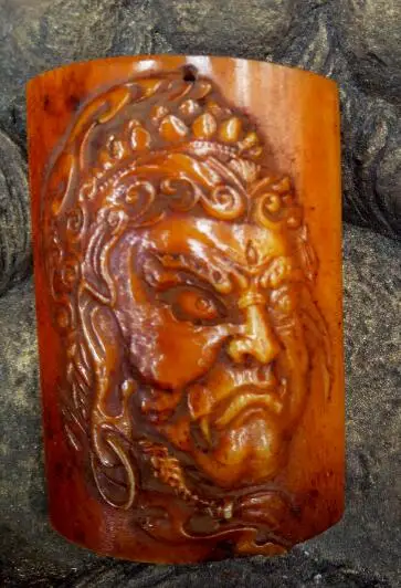 Ожерелье с кулоном ручной работы резьбой изысканная тонкая работа идеальное