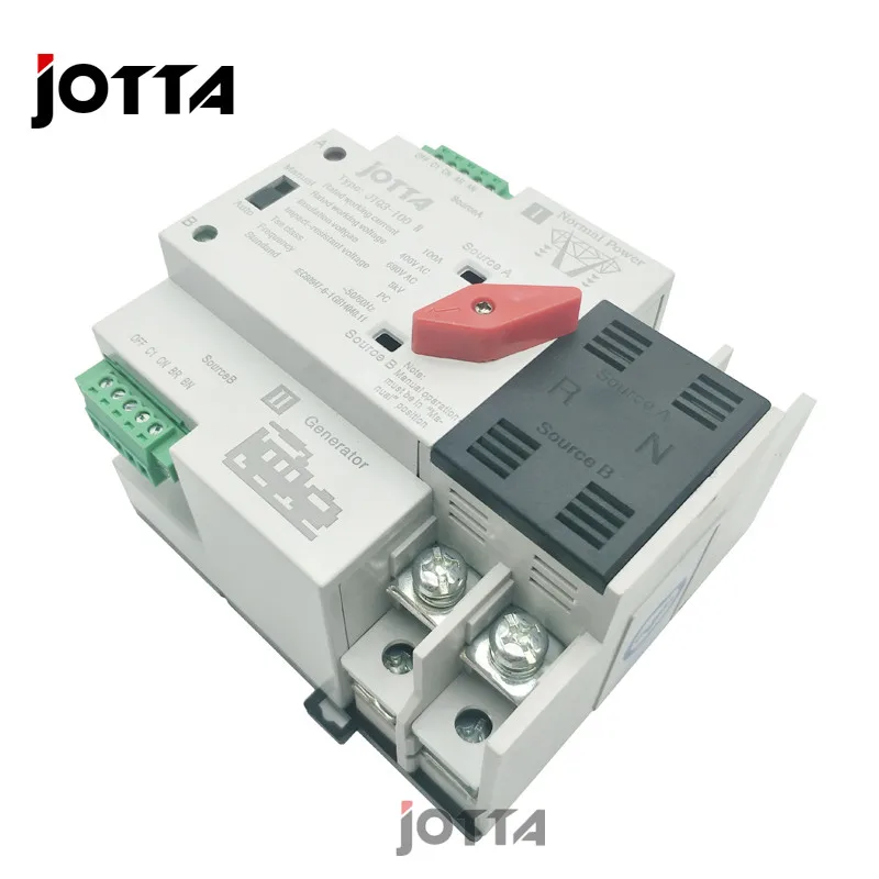 Jotta W2R 2P Mini ATS автоматический переключатель передачи 100A электрические