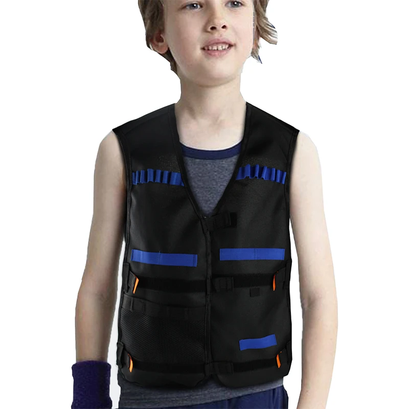 Военная Тактическая Камуфляжный жилет CS Детская жилетка без рукавов Мягкая Пуля