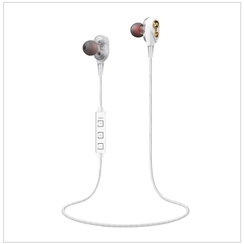 Умные Bluetooth наушники HIFI с двойной динамической катушкой Спортивная Музыкальная