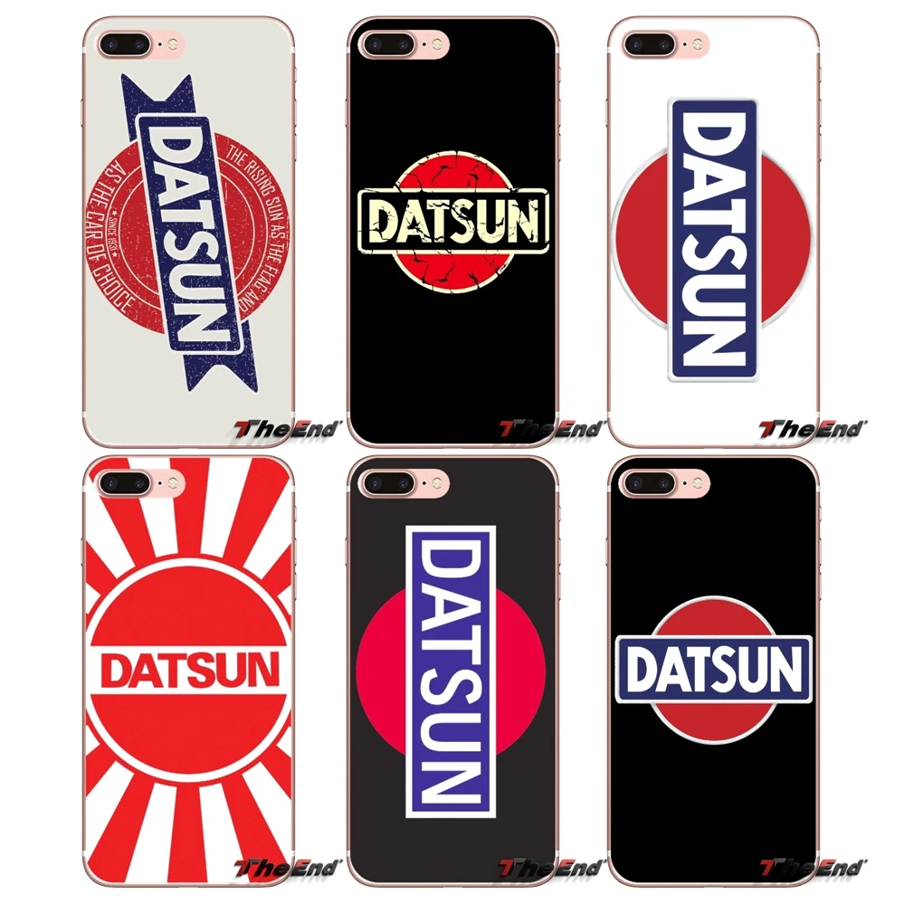 Чехлы для мобильных телефонов Datsun Логотип Вектор NISSAN iPhone X 4 4S 5 5S 5C SE 6 6S 7 8 Plus Samsung