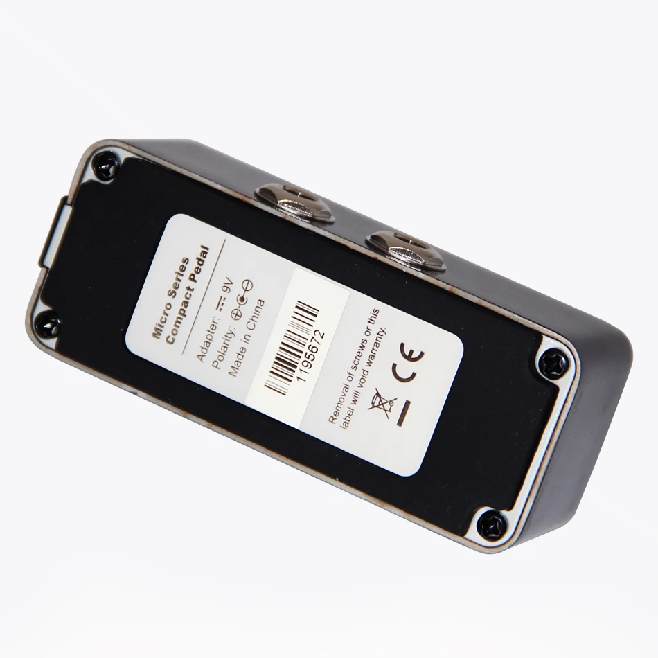 Педаль для гитарных эффектов MOOER Micro ABY Channel Switch Pedal полностью металлический корпус
