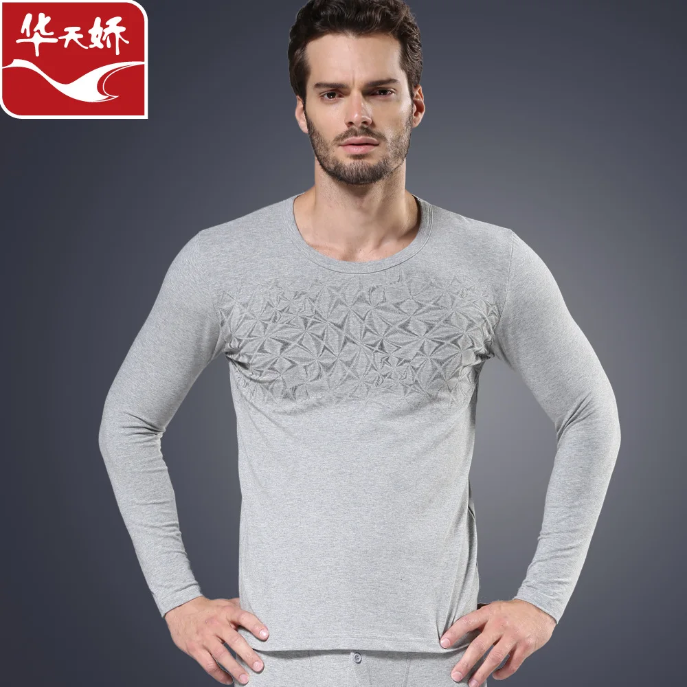 Алекс хуа тянь джонсон 2014 новый хлопчатобумажное белье мужские теплая осень