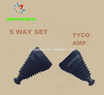 100 шт./лот 2 3 4 5 6 способов/Pin Superseal AMP/Tyco резиновые водонепроницаемые сапоги/муфты