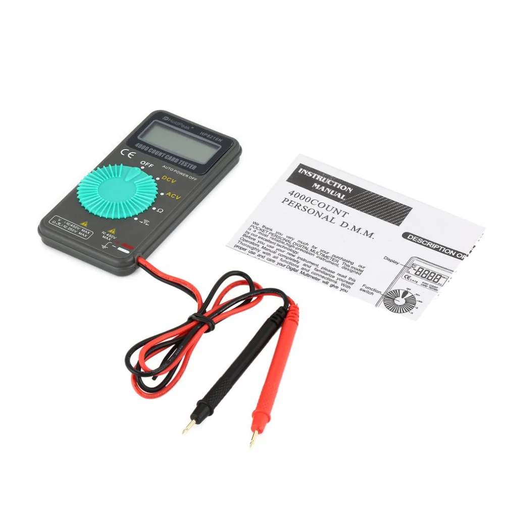 HP8216N Digital Multimeter MiNi Pocket Size Diode Test for Resistance DC Current AC Voltage | Инструменты