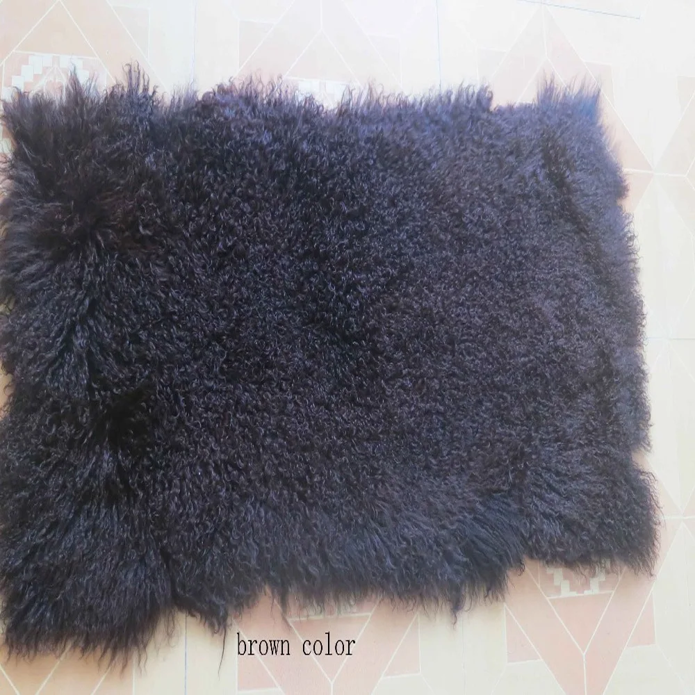 Одеяло из монгольского меха натуральный Тибетский меховой ковер овечьей шерсти