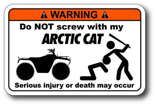 WARNING serious injury or death may occur,adhesive sticker/Motor Decal,76x50mm,product code DN-34,free shipping