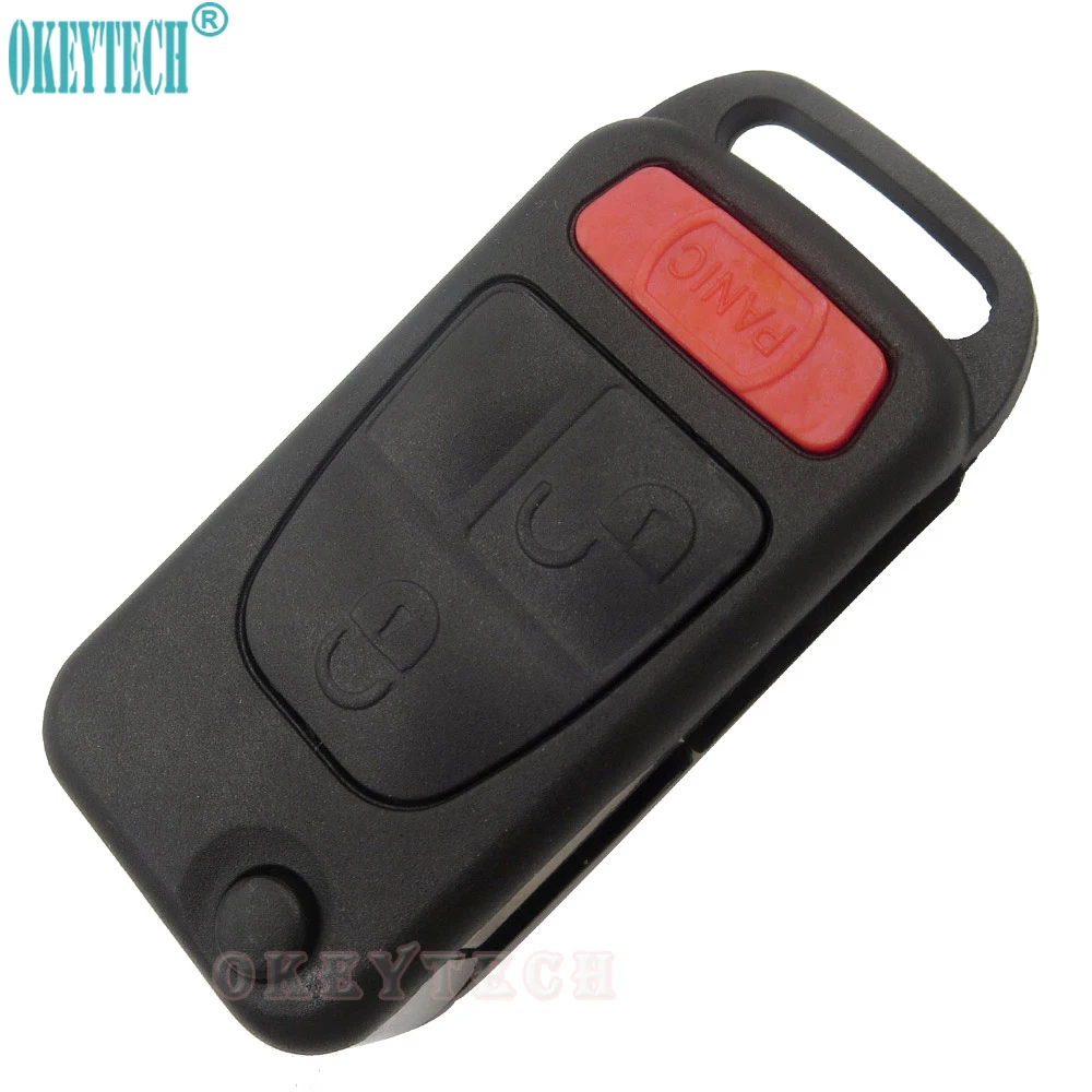 OkeyTech автомобильные аксессуары 2 1 3 кнопки Замена Floding флип чехол для