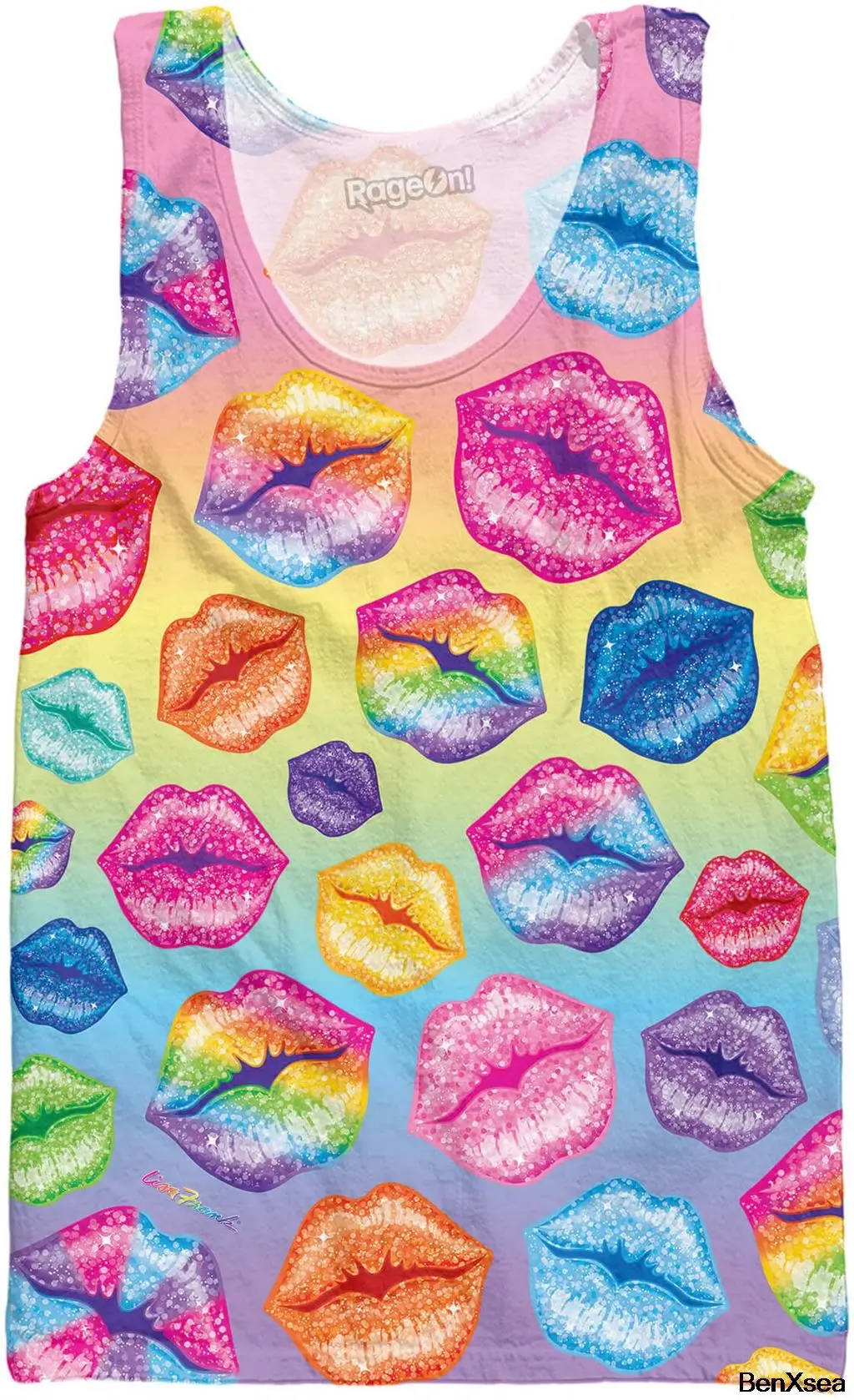 Lisa Frank Aliens/Skye/Hunter/Форрест, майка с 3d принтом, майка унисекс, трикотажные майки, рубашка размера плюс - Цвет: Черный