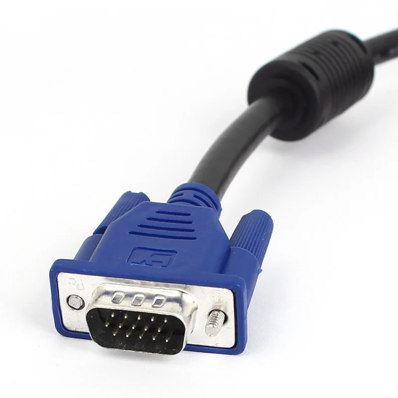 DVI to VGA кабель DVI-I Dual Link Мужской 24 + 5 M/M Видео Кабель-адаптер для разъемов 6 FT 1 м |