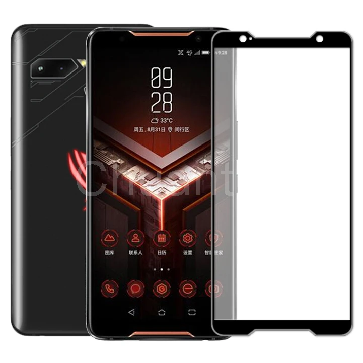 

75 Pcs/Lot 2.5D Premium Tempered Glass for Asus ROG Phone Full Coverage Screen Protector Protective Film for Asus ROG ZS600KL