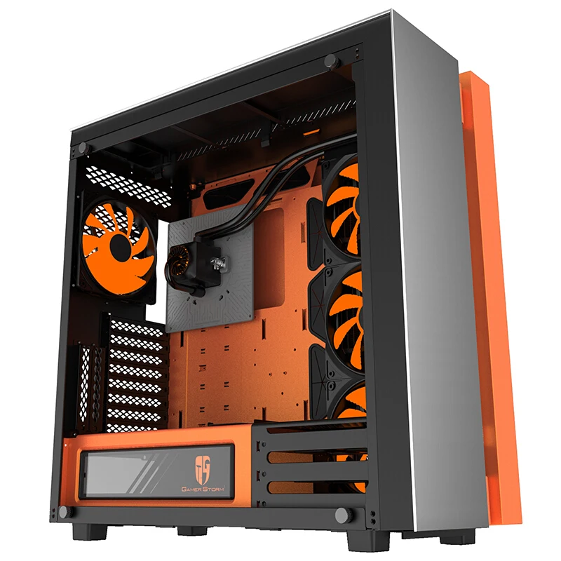 DEEPCOOL New Ark 90 Ограниченная серия чехол для настольного компьютера(стеклянная панель/блок питания/полноразмерный/Поддержка RTX2080