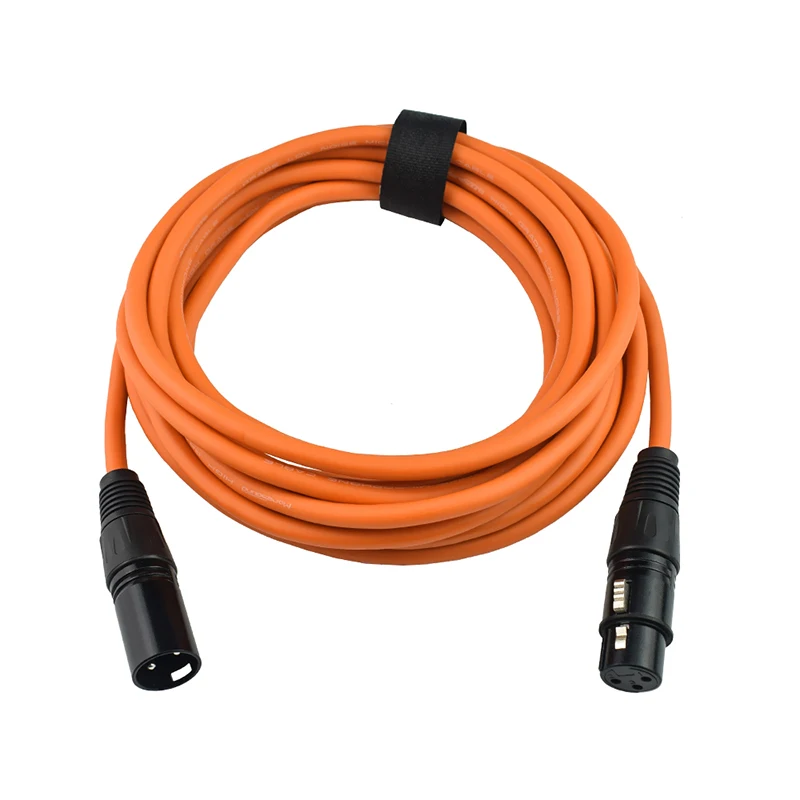 FELYBY XLR кабель караоке микрофон звук Cannon разъем для аудио миксер усилители шнур 4 8