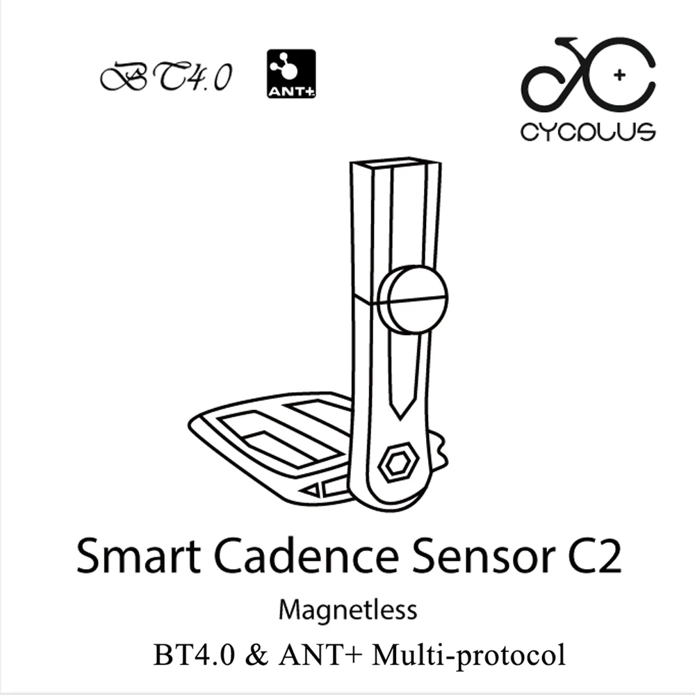 Коробка CYCPLUS, беспроводной Велосипедный датчик Каденции, BT& ANT+ IPX7, 4g, ультра-маленький велосипедный компьютер, спидометр, фитнес, MapMyRide