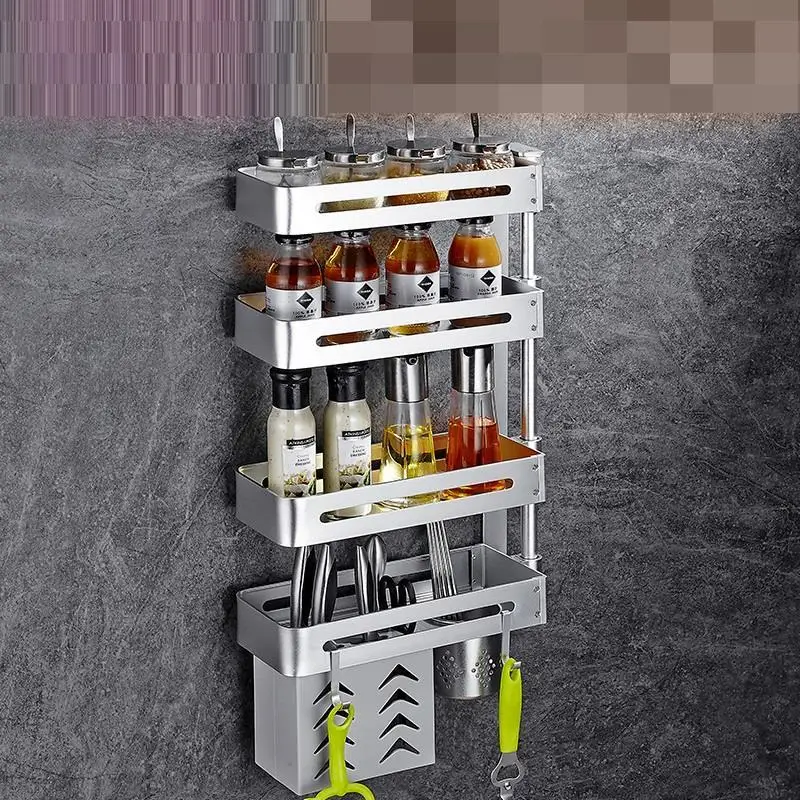 Etagere Especias Organizador De Cosina кладовая Cosinha Almacenaje органайзер для холодильника вращающийся Cocina Cozinha Mutfak кухонная стойка - Цвет: MODEL S