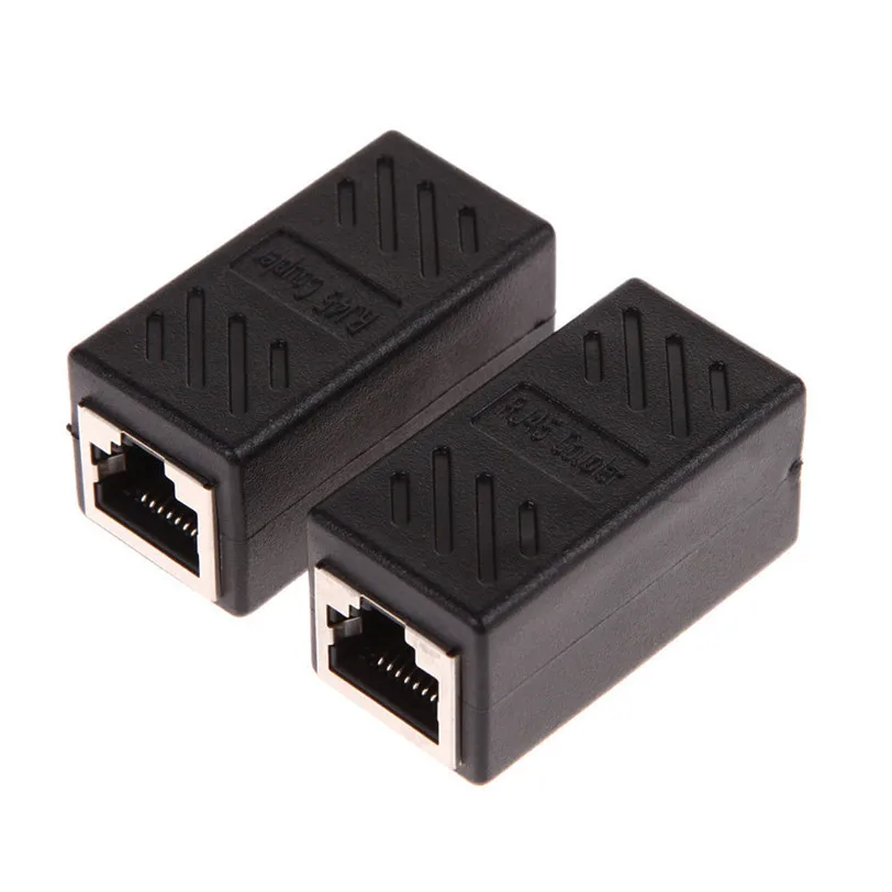 2 упаковки муфта RJ45 Ethernet-кабель-удлинитель адаптер мама-Мама Futural Digital JUN12 |