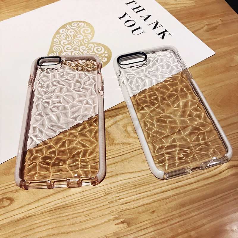 MaxGear Luxury Geometric Diamond Transparent Soft Cover For iPhone 6 6S 7 8 Plus XR XS Max Clear Case X Water |