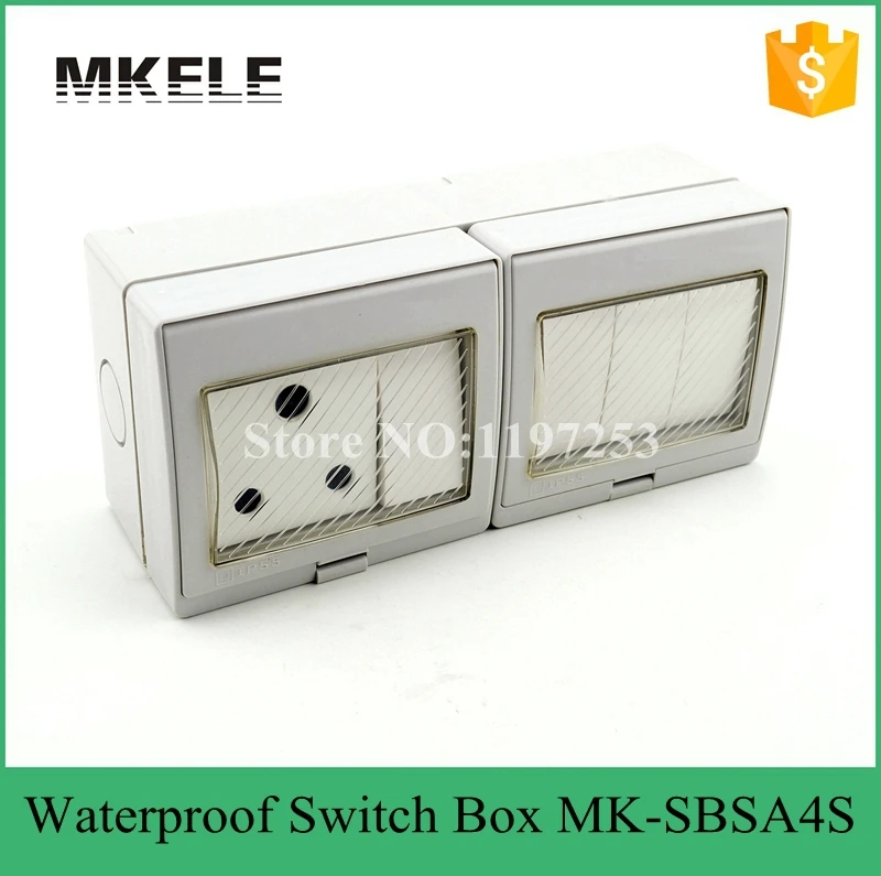 Настенное крепление MK-SBSA4S высокое качество Лучшая цена 4 клавиши выключатель