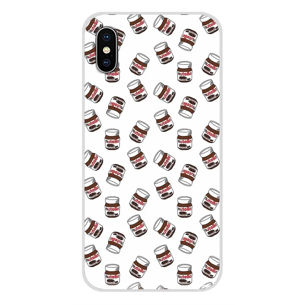 Аксессуары для еды пончиков шоколада мороженого оболочка чехол Apple iPhone X XR XS MAX 4 4S 5